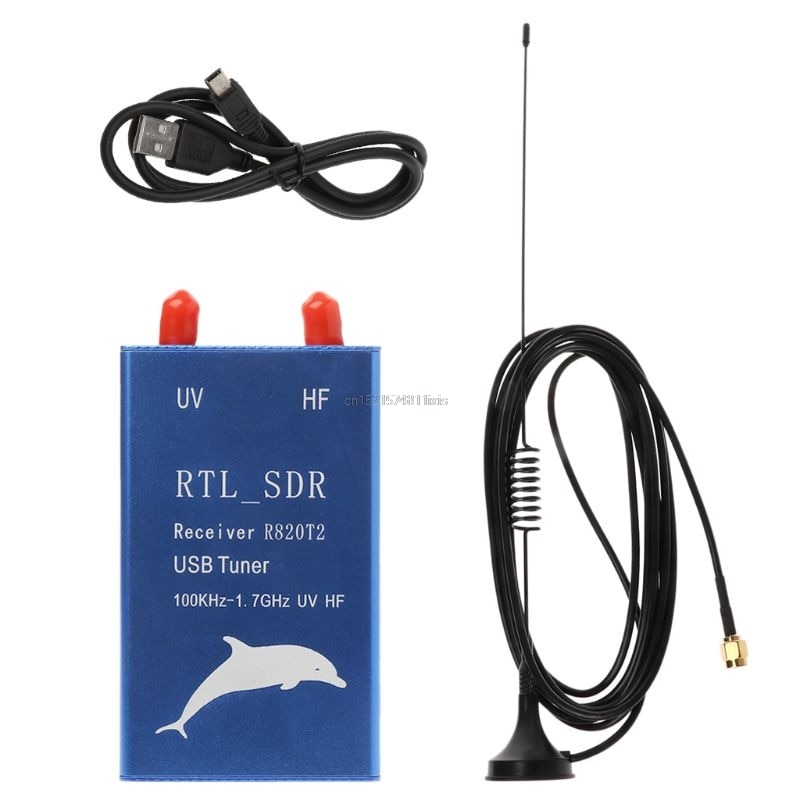 RTL2832U + R820T2 100KHz-1.7GHz UHF VHF HF RTL.SD..